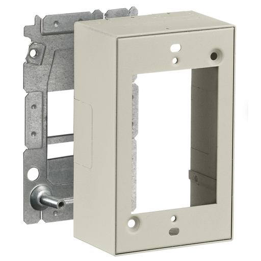 Product image for Hubbell HBL2444DIVBox device 1-gang divided ivory 2.82x2.75x4.54"