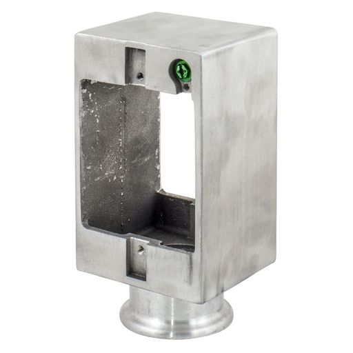 Hubbell SA6686G Pedestal, Aluminum, Grounded, 2-G, w/ 1" Hub Product image for Hubbell SA6686G Pedestal, Aluminum, Grounded, 2-G, w/ 1" Hub