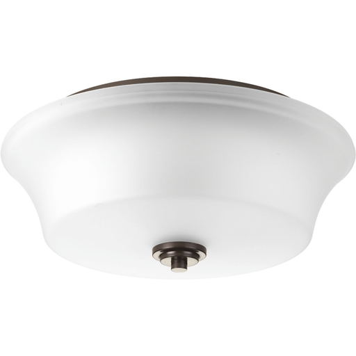 Product image for Progress P3633-20 Cascadia Collection Two-Light 14" Flush Mount