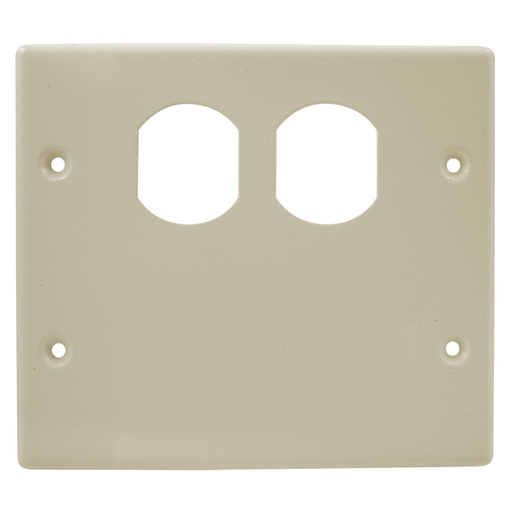 Hubbell HBL4747BXIV Raceway, PLT, 2G 1 DUP/BLNK, HBL4750, IV Product image for Hubbell HBL4747BXIV Raceway, PLT, 2G 1 DUP/BLNK, HBL4750, IV