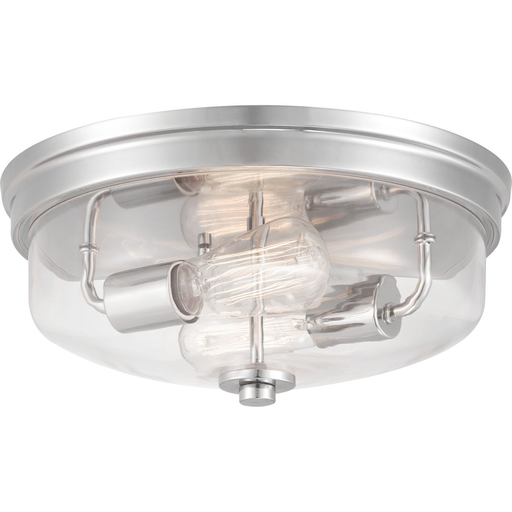 Product image for Progress P350121-104 Blakely Collection Two-Light 13-5/8" Flush Mount
