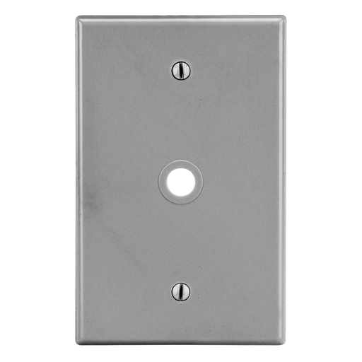 Product image for HWDK P11GY WALLPLATE, 1-G, .406" OP