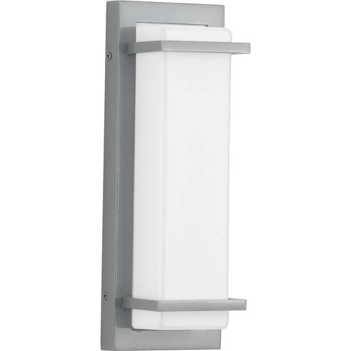 Product image for Progress P560210-082-30 Z-1080 LED Collection Metallic Gray One-Light Small LED Outdoor Sconce
