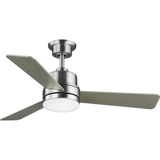 Product image for Progress P2555-0930K Trevina II Collection 44" Three-Blade Brushed Nickel Ceiling Fan