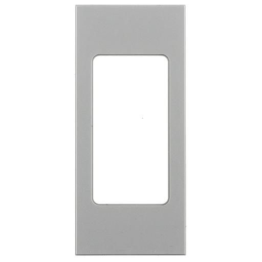 Product image for Hubbell HBLDE301GYFACEPLATE, SNAP-IN, GFCI, GY
