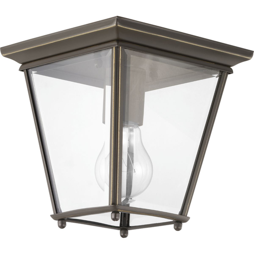 Product image for Progress P550035-020 Burlington Collection One-Light 7" Outdoor Flush Mount