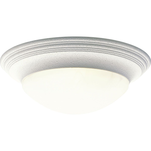 Product image for Progress P3697-30 Three-Light Alabaster Glass 16-5/8" Close-to-Ceiling
