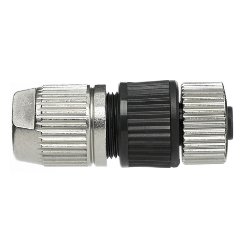 Product image for Hubbell MCMS14IDCL MCQK, FeMale Straight Plug, MET, 4P, IDC, .22-.32"