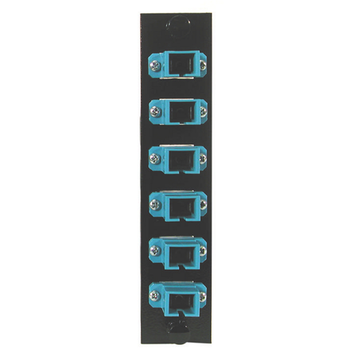 Product image for HPW FSPSC6 FIBER, ADAPT PNL,6P,6SC