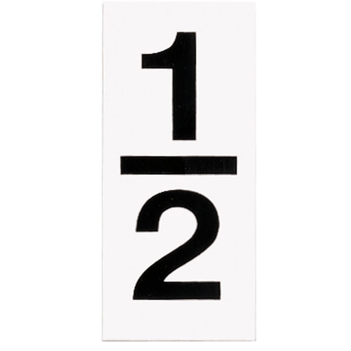 Product image for Progress P5970-HLF Address Numbers