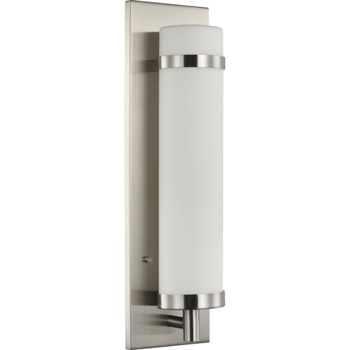 Product image for Progress P710088-009 Hartwick Collection Brushed Nickel One-Light Wall Sconce