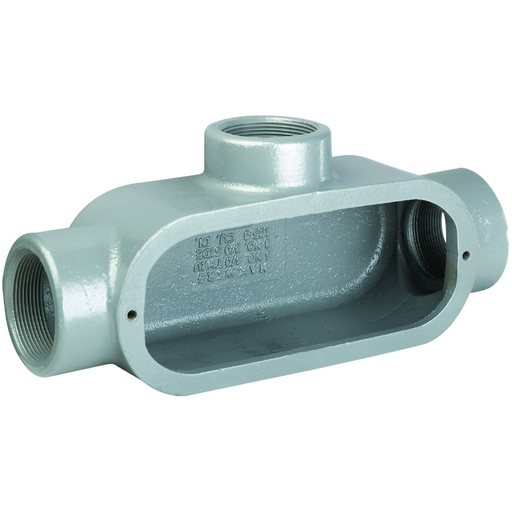 1" T Hub, Iron Form 8 Conduit Body