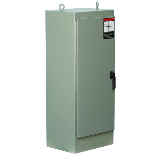 N12 Single Door Freestanding 72X30X18 Carbon Steel - Gray