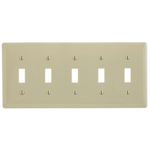 Mayer-DDS-5-Gang Wallplate 5-Toggle-1