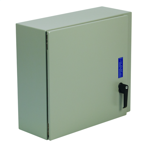 N412 Single Door Flanged Disconnect Ultimate 20X22X8 Carbon Steel - Gray