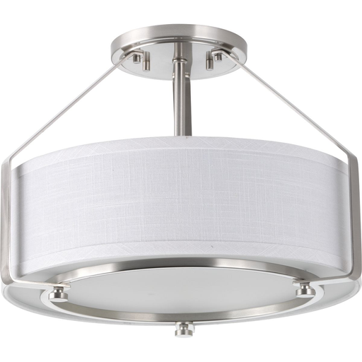 Product image for Progress P3604-09 Ratio Collection Three-Light 16" Semi-Flush Mount