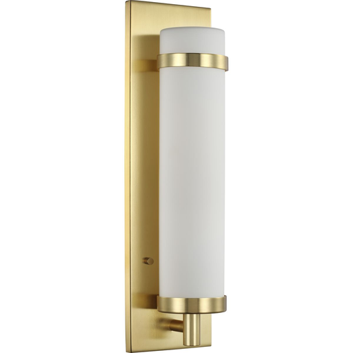 Product image for Progress P710088-012 Hartwick Collection Satin Brass One-Light Wall Sconce