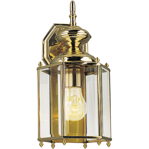Product image for Progress P5832-10 BrassGUARD Collection One-Light Wall Lantern