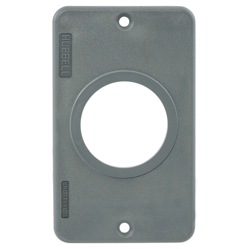 Product image for HWDK HBL3052 COVERPLATE, POB, SING,