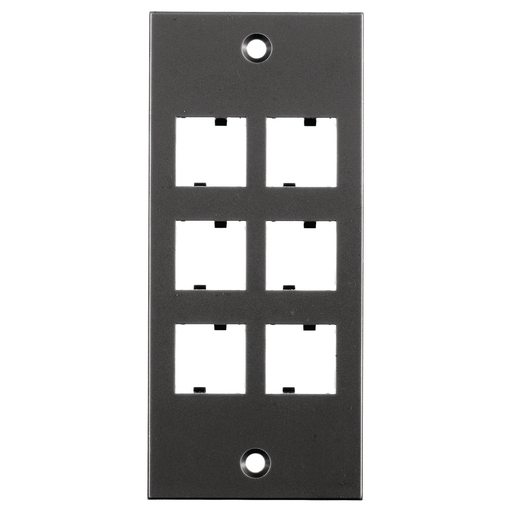 Product image for HPW HBLNO309SBK FACEPLATE, SCREW MT