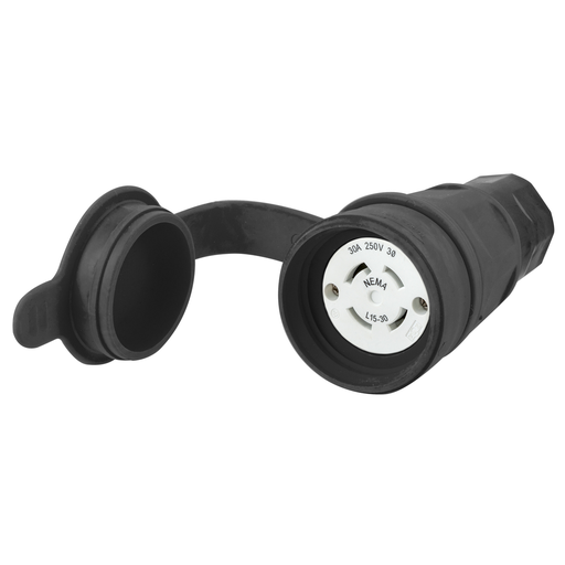 Product image for HWDK HBL29W75BK CONN, W/TIGHT, 3P 3