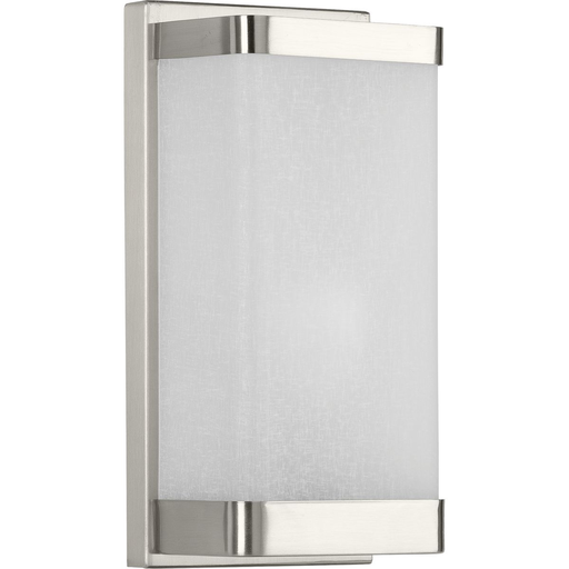 Product image for Progress P710072-009 One-Light Linen Glass Wall Sconce
