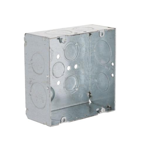 RACO 8265 4-11/16 BOX 2-1/8DEEP 3/4 Product image for RACO 8265 4-11/16 BOX 2-1/8DEEP 3/4