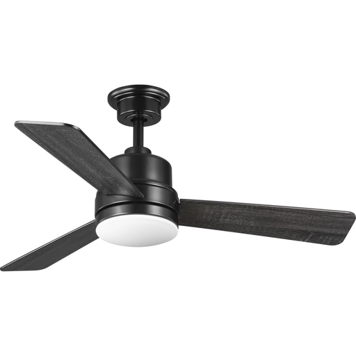 Product image for Progress P2555-3130K Trevina II Collection 44" Three-Blade Black Ceiling Fan