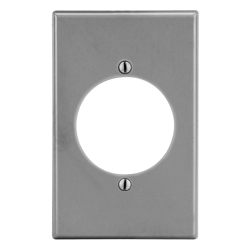 Product image for HWDK P724GY WALLPLATE, 1-G, 2.15" O