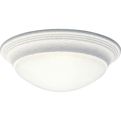 Product image for Progress P3688-30 One-Light Alabaster Glass 11-1/2" Close-to-Ceiling
