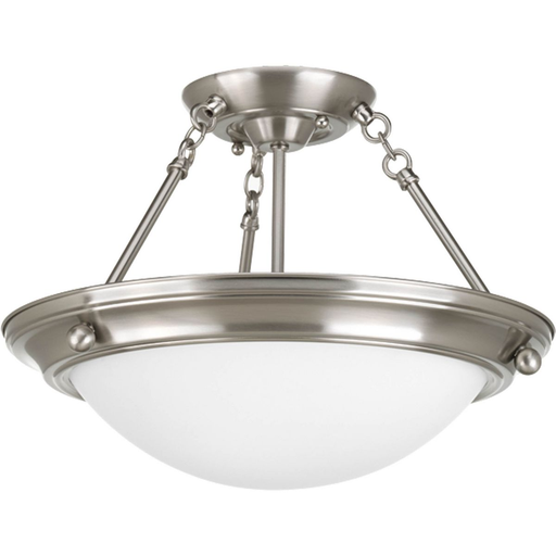 Product image for Progress P3567-09 Eclipse Collection Two-Light 15-1/4" Close-to-Ceiling