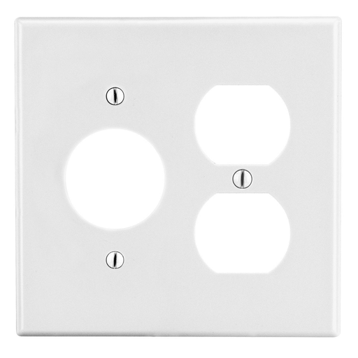 Product image for HWDK P78W WALLPLATE, 2-G, 1) DUP 1)