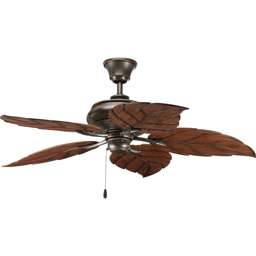 Product image for Progress P2526-20 AirPro Collection 52" Five-Blade Indoor/Outdoor Ceiling Fan