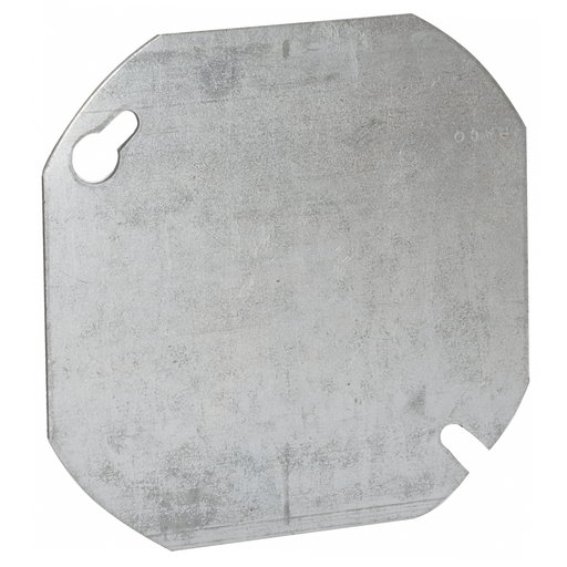 Product image for Raco 8722-5 4" Octagon Cover, Flat, Blank