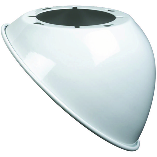 Product image for Killark ERA15 E Series - White Aluminum Angle Dome Reflector - For Use With EMI15/EMI20/EBF/EQF Series