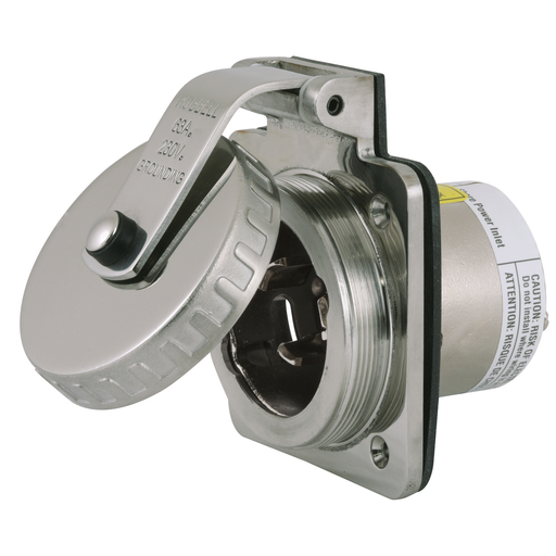 Product image for HWDK HBL363SSX SHORE POWER INLET, 6
