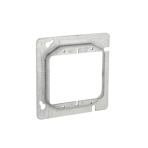 841 - 4-11/16 in. Square Cover, 2-Device, 1/2 in. Raised