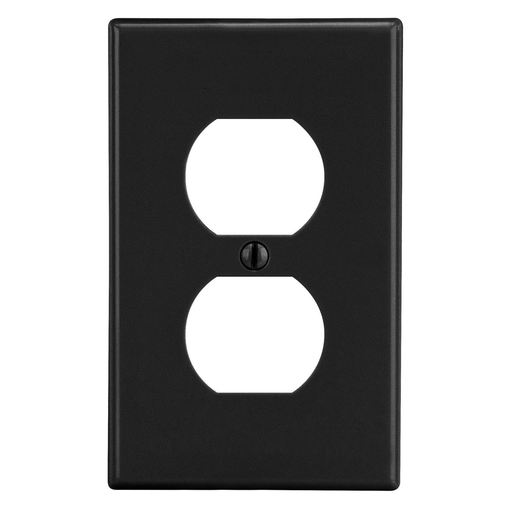 HWDK PJ8BK WALLPLATE, M-SIZE, 1-G, Product image for HWDK PJ8BK WALLPLATE, M-SIZE, 1-G,