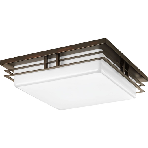 Product image for Progress P3448-2030K9 Helm Collection Two-Light 14" LED Flush Mount