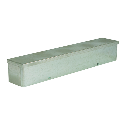 N3R Gutter 12X12X48 Carbon Steel - Galvanized