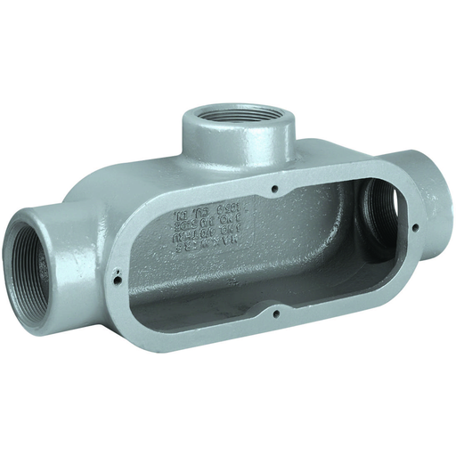 1-1/2" T Hub, Iron Form 8 Conduit Body