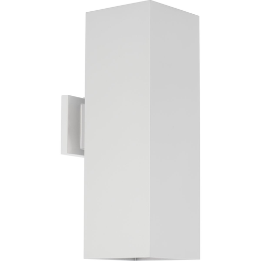 Product image for Progress P5644-30 6" Square Two-Light Up/Down Wall Lantern