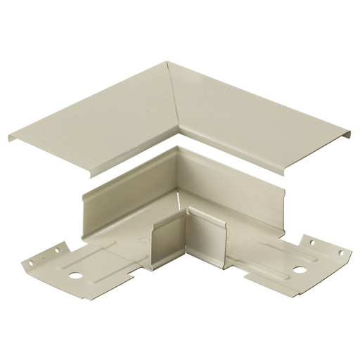 Product image for Hubbell HBL3011EIV Raceway, 90 FLAT ELBOW, HBL3000 SER, IV