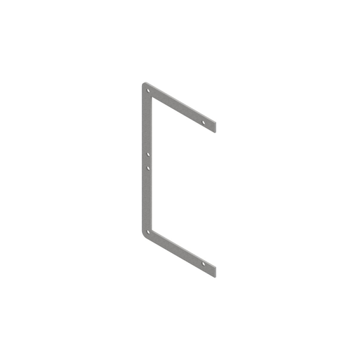 N4X Drop Hanger (For Stainless Steel Feed-Through Wireway) 4X4 304 Stainless Steel