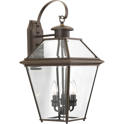 Product image for Progress P6617-20 Burlington Collection Three-Light Large Wall Lantern