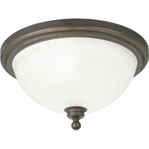 Product image for Progress P3312-20 Madison Collection Two-Light 15-3/4" Close-to-Ceiling