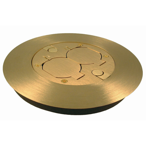 Product image for Raco 6280 Round Non-Metallic Floor Box Cover Kit