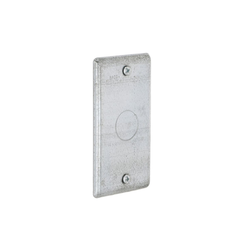 Mayer-DDS-4 in. x 2 in. Handy Box Cover, 1/2 in. Center KO-1