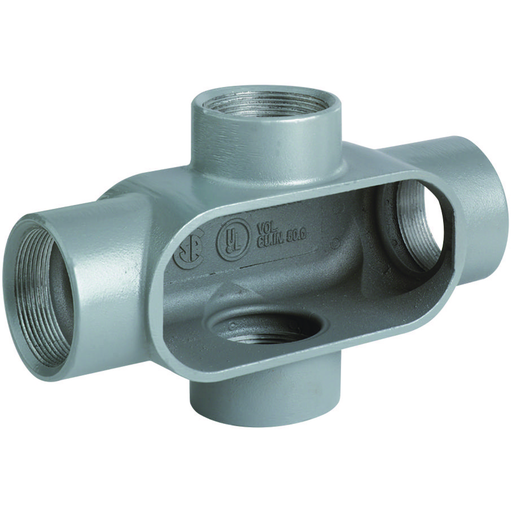 1-1/4" X Hub, Aluminum Form 7 Conduit Body,