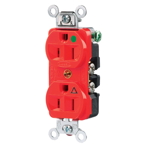 Straight Blade Duplex Receptacle Hospital Grade 15A